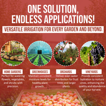 Load image into Gallery viewer, Pressure Compensating Drip Emitters - 4 L/h Flow Rate by- Ideal for Home Gardens, Orchards, and Greenhouses