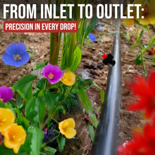 Load image into Gallery viewer, Pressure Compensating Drip Emitters - 4 L/h Flow Rate by- Ideal for Home Gardens, Orchards, and Greenhouses