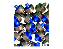 Load image into Gallery viewer, Pressure Compensating Drip Emitters - 2 L/h Flow Rate by- Ideal for Home Gardens, Orchards, and Greenhouses
